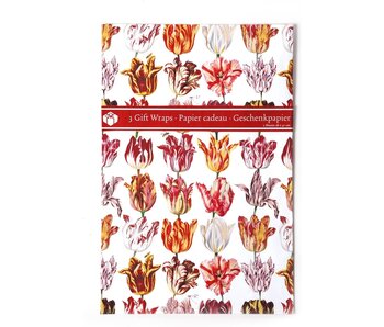 Geschenkpapier, Tulpen Marrel