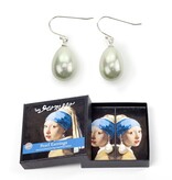 Pendientes de perlas de plata, Joven de la perla, Vermeer