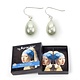 Boucles d'oreilles perles argent, Jeune fille à la perle, Vermeer