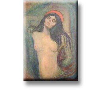 Koelkastmagneet, Madonna, Munch