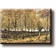 Aimant pour réfrigérateur, The Poplar Avenue près de Nuenen, Van Gogh