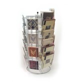 Caroussel counterdisplay display for cards