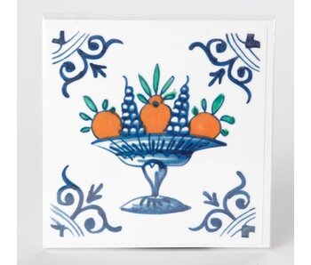 Tegelsticker, Fruit schaal