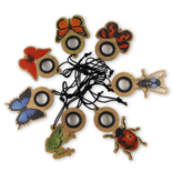 Fliegenauge Natur, verschiedene Tiere