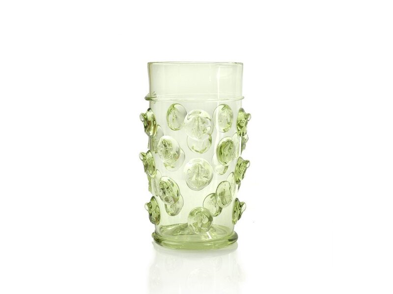 Glas, Koolstronk (recht) 15 cm, groen