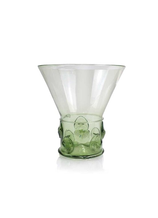 Vidrio Berkemeier,  17 cm, verde