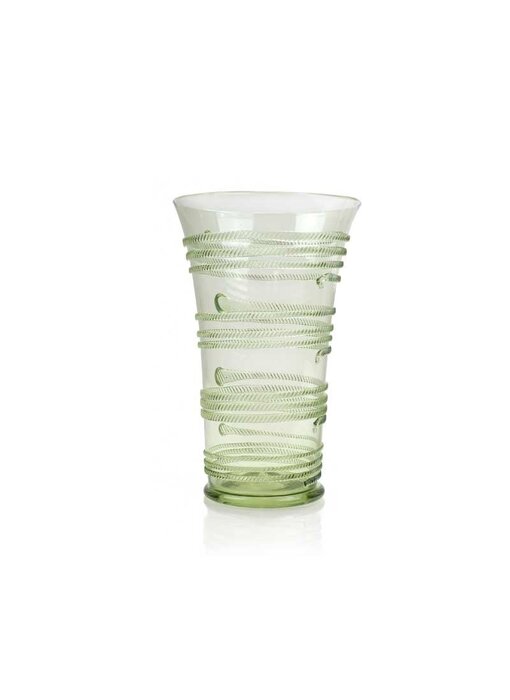Glass ,Lintwormbeker, 15 cm, groen