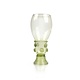 Historisches Glas, Roemer, 17 cm, grün