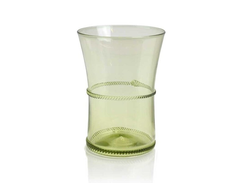 Glas, Farnglas 9 cm, grün