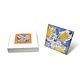 Replica tegel, Delfts blauw, Diagonale Tulp 13 x 13 cm