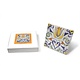 Replica tile, Delft blue, Tulip with heart 13x13 cm