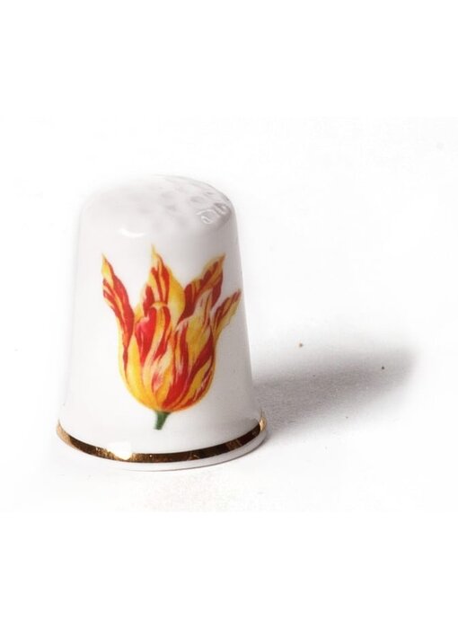 Fingerhut, Rot mit gelber Tulpe, Marrel