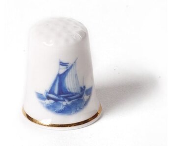 Thimble, Delft Blue ship