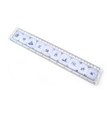 Ruler , Delftblue Tiles