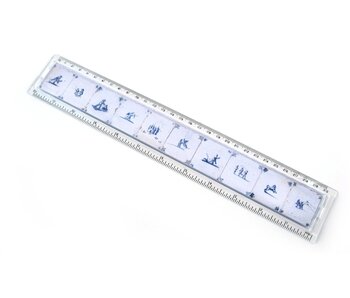 Regla, azulejos de Delftblue