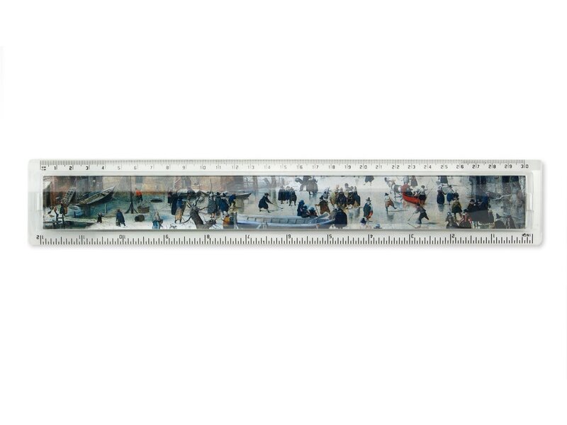 Ruler, Winter landscape, Avercamp