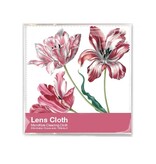 Paño de lente, 15 x 15 cm, tres tulipanes, Merian