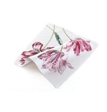 Lens cloth, 15 x 15 cm, Three tulips, Merian Lens cloth, 15 x 15 cm, Three tulips, Merian