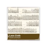 Lens cloth, 15 x 15 cm, Herengracht Amsterdam, Jacobszoon Lens cloth, 15 x 15 cm, Herengracht Amsterdam, Jacobszoon