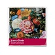 Lens cloth, 15x15 cm, Still life with flowers, De Heem