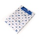 Tissu pour lentilles, 10 x 15 cm, Bleu de Delft, Carrelage