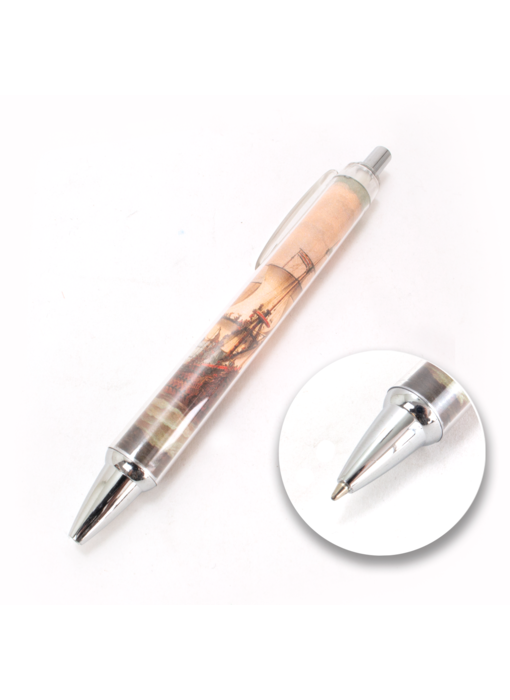 Photo Pen, Ships meeting at sea 1689, Van de Velde