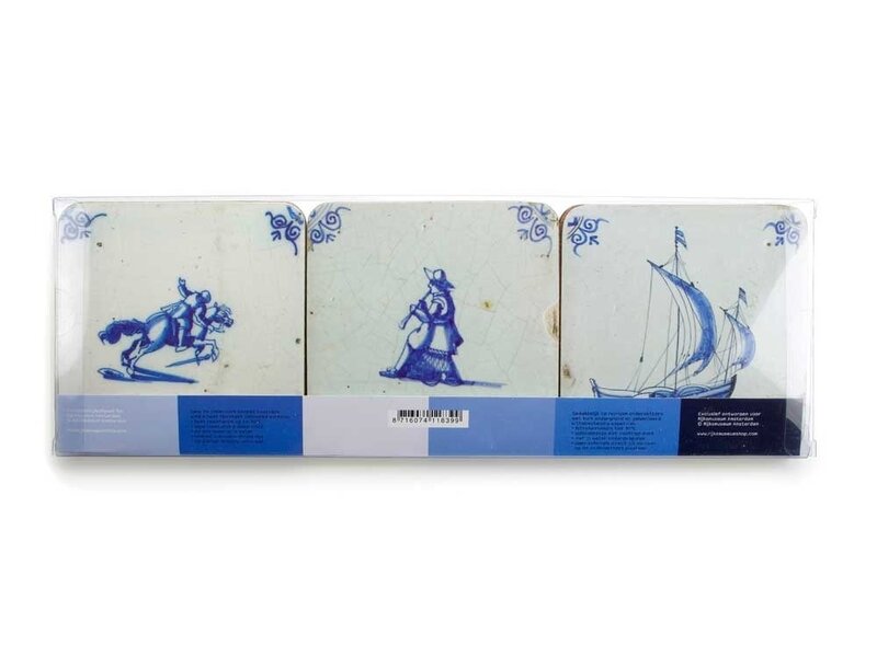 Coasters, Delft Blue Tiles Varia