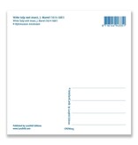 Ansichtkaart, Witte tulp met Insect, Marrel Ansichtkaart, Witte tulp met Insect, Marrel