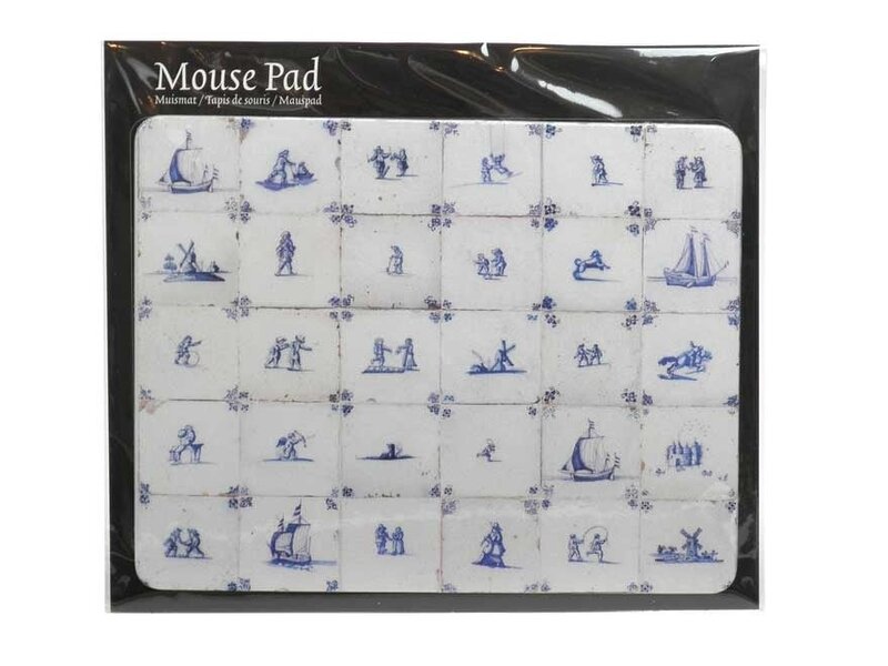 Mauspad, Delfter Blaue Fliesen, Zeitraum 1620-1750