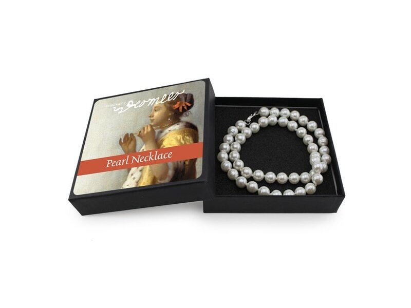 Collier de perles, inspiré de la femme au collier, Johannes Vermeer