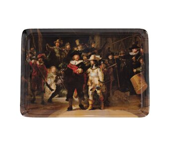 Mini dienblad , 21 x 14 cm,  De Nachtwacht, Rembrandt