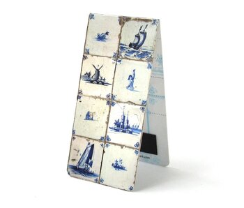 Magnetisches Lesezeichen, Delfter blaue Fliesen