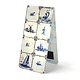 Magnetic Bookmark, Delft Blue tiles