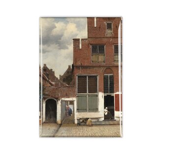 Imán de nevera, Pequeña calle de Vermeer