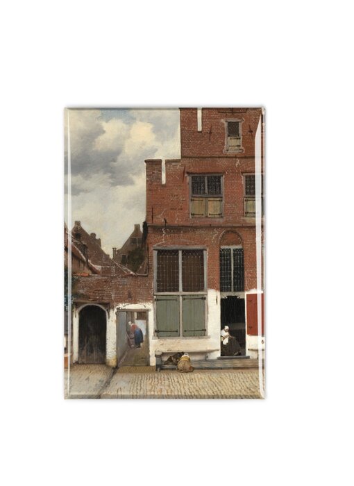 Imán de nevera, Pequeña calle de Vermeer
