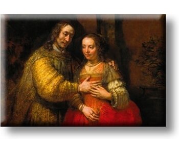 Imán de nevera, La novia judía, Rembrandt