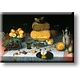 Fridge magnet, Still life with cheeses, Van Dijck