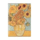 Imán de nevera, girasoles, Van Gogh