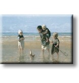 Aimant de réfrigérateur, Enfants de la mer, Israëls Aimant de réfrigérateur, Enfants de la mer, Israëls