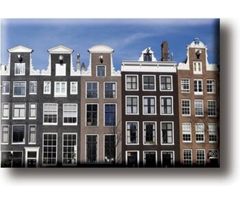 Fridge magnet, Canal houses