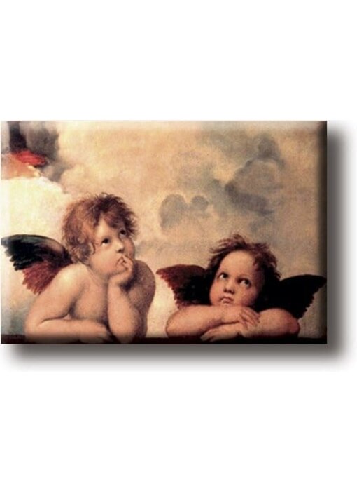 Fridge magnet, Sistine Madonna, Raphael
