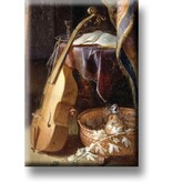 Magnet de réfrigérateur, Violon avec archet Magnet de réfrigérateur, Violon avec archet