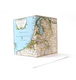 Doble tarjeta, Mapa histórico de los Países Bajos Doble tarjeta, Mapa histórico de los Países Bajos