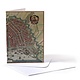 Doppelkarte, historische Karte Amsterdam 1615