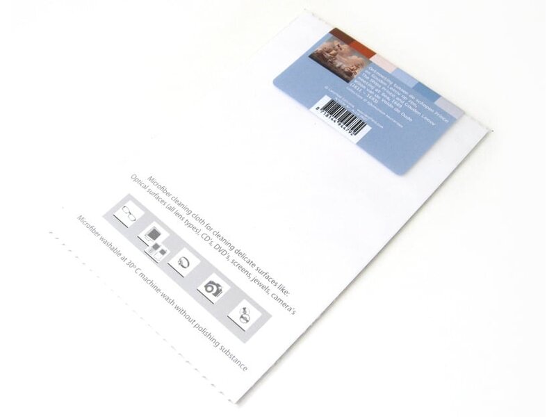 Linsentuch, 10 x 15 cm, Schiffe auf See, Van de Velde