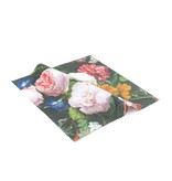 Brillendoekje, 15x15, Stilleven met bloemen, De Heem