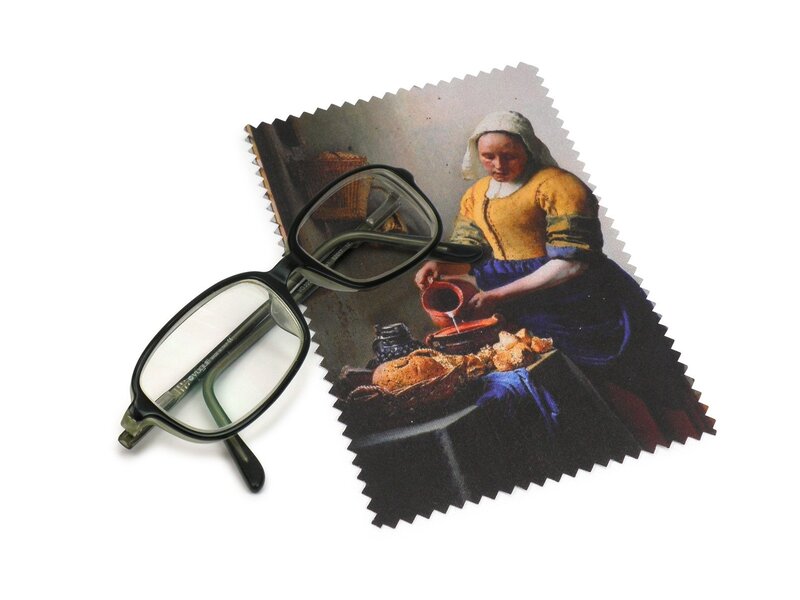 Lens cloth, 10 x 15 cm, The Milkmaid