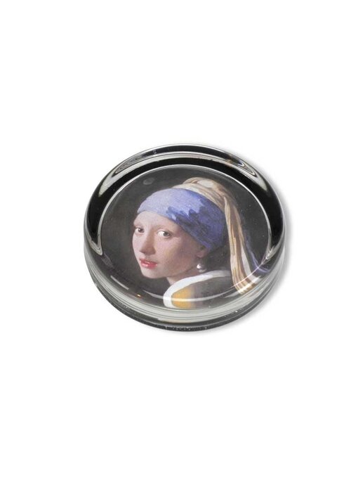 Paperweight, Ø 85 mm, Girl with a Pearl Earring, Vermeer