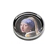 Presse-papier, Ø 85 mm, Fille avec une boucle d'oreille perle, Vermeer