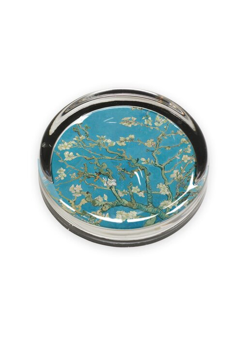 Briefbeschwerer, Ø85 mm, Mandelblüte, Van Gogh